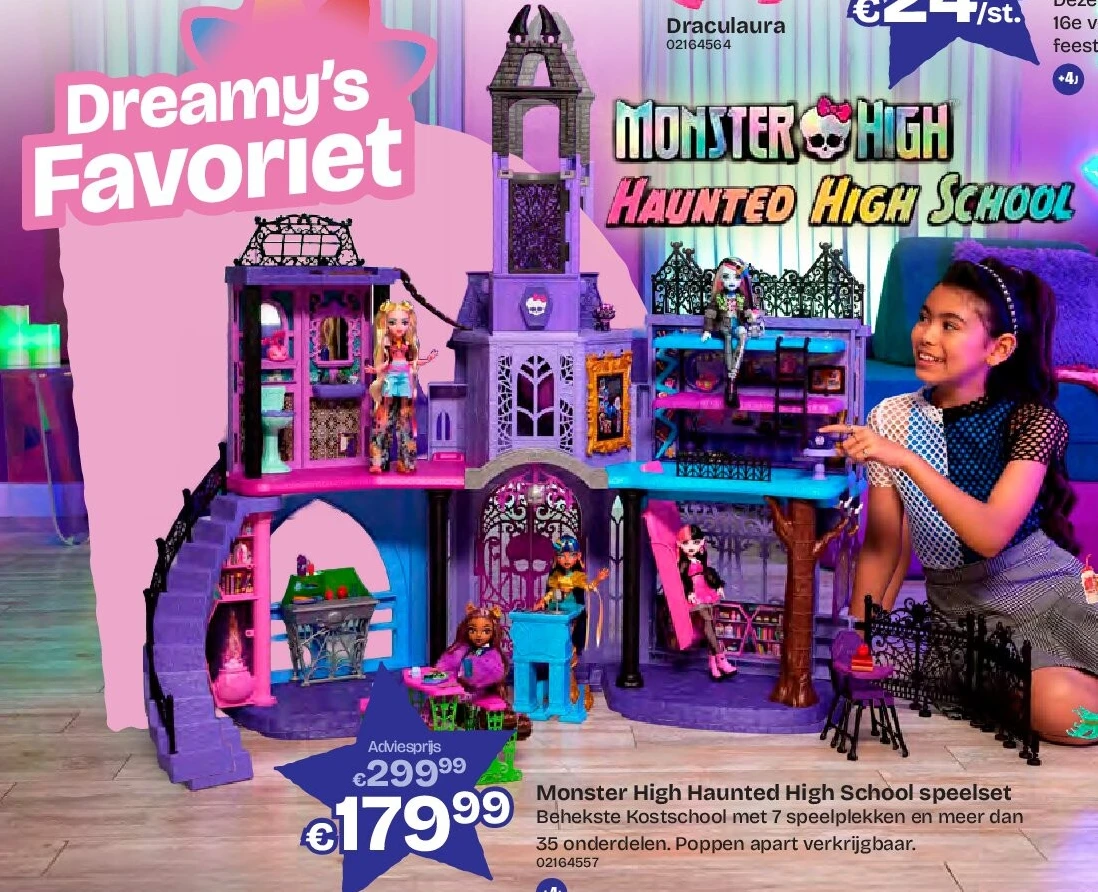 Monster High Haunted High School speelset