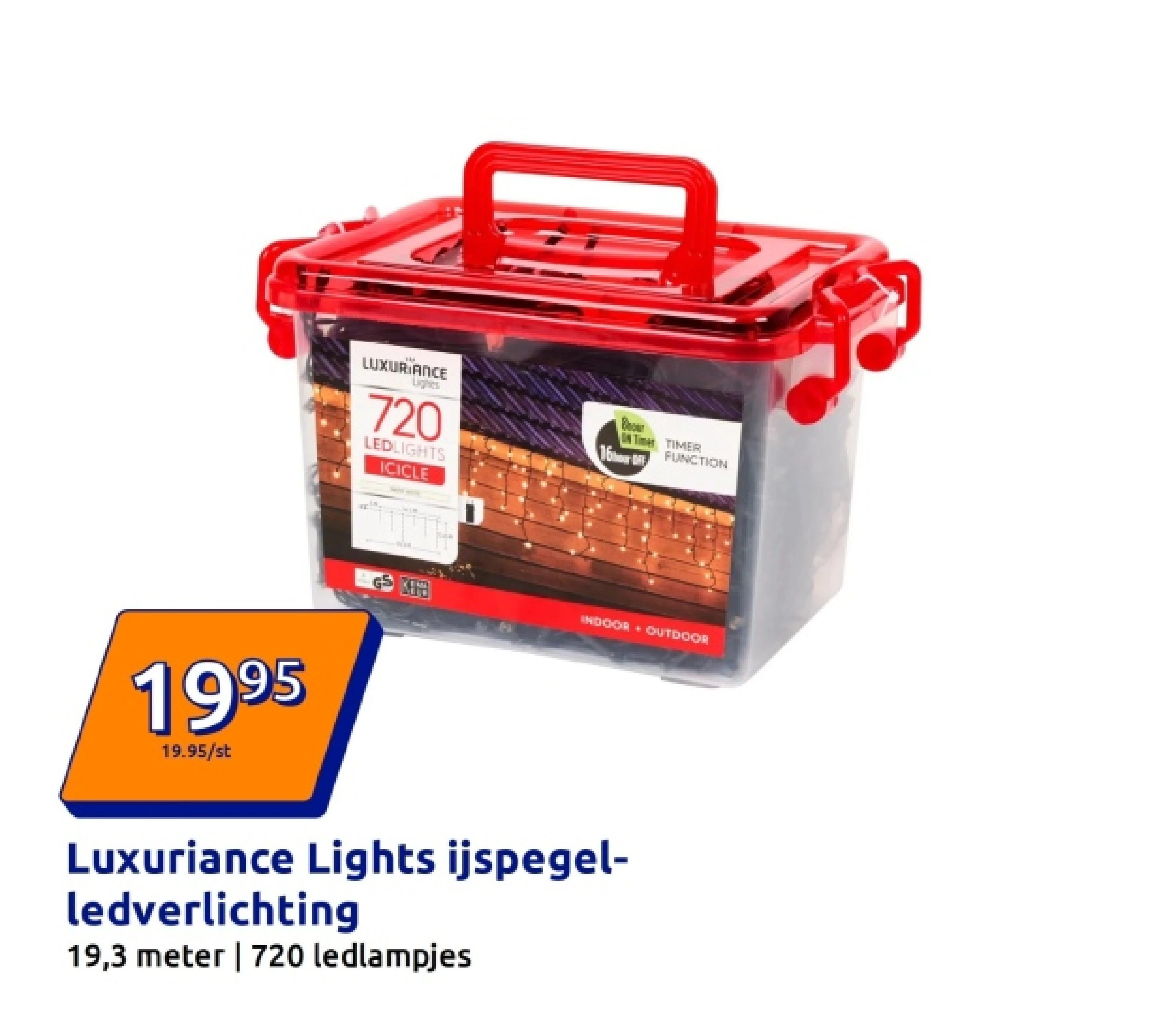 Luxuriance Lights ijspegelledverlichting