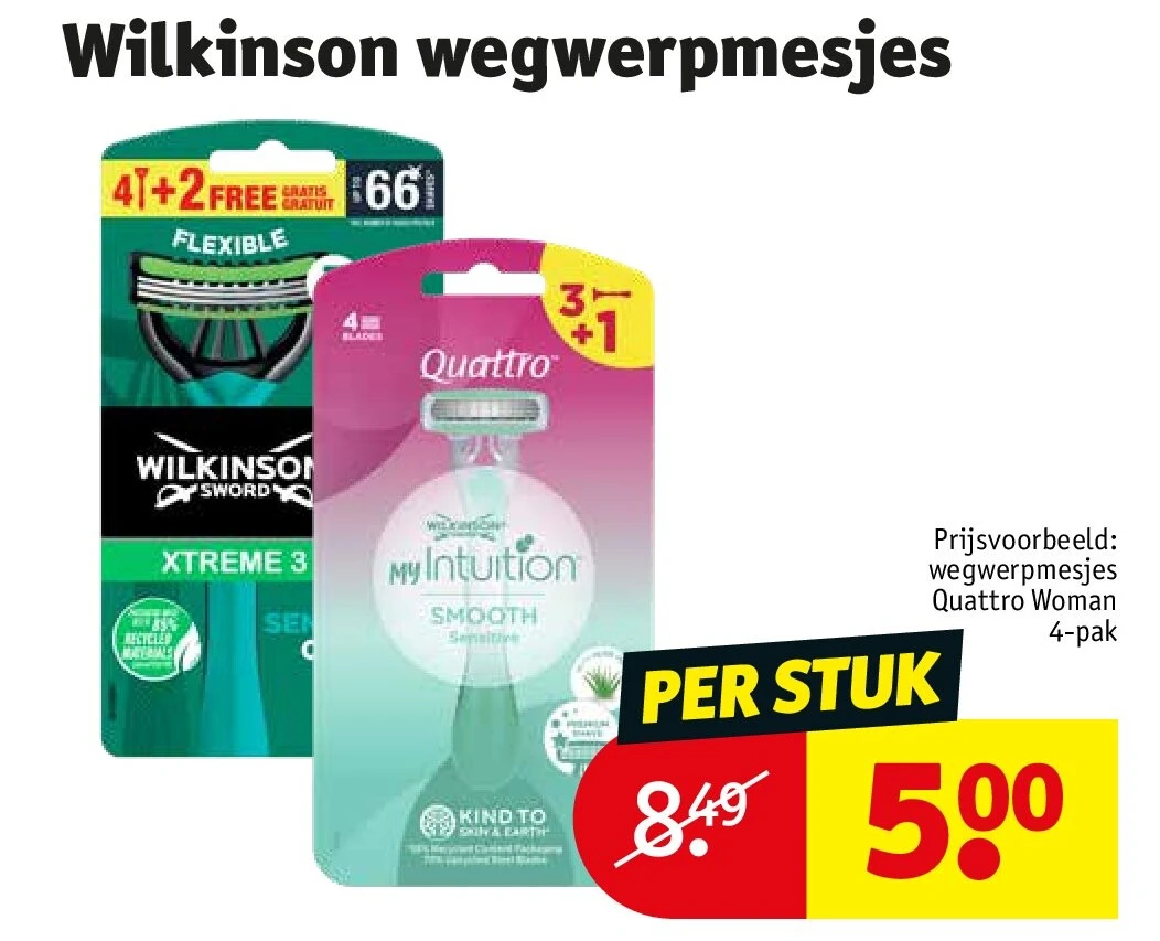 Wilkinson wegwerpmesjes