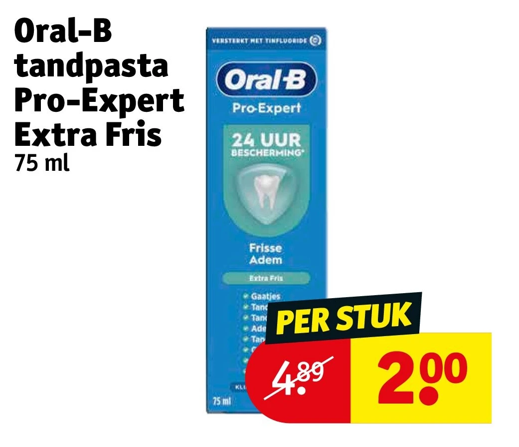 Oral-B tandpasta Pro-Expert Extra Fris