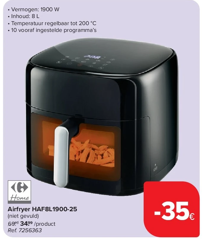 Airfryer HAF8L1900-25