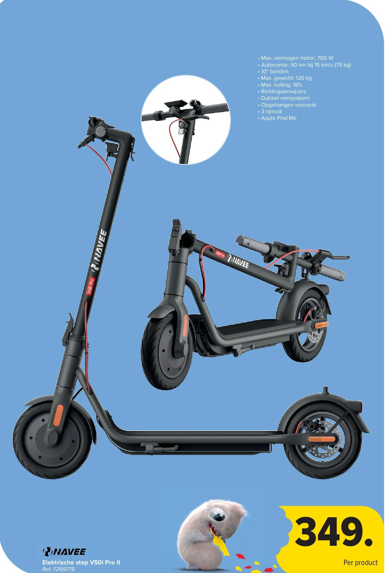 Elektrische step V50i Pro II