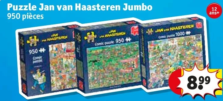 Puzzle Jan van Haasteren Jumbo 950 pièces