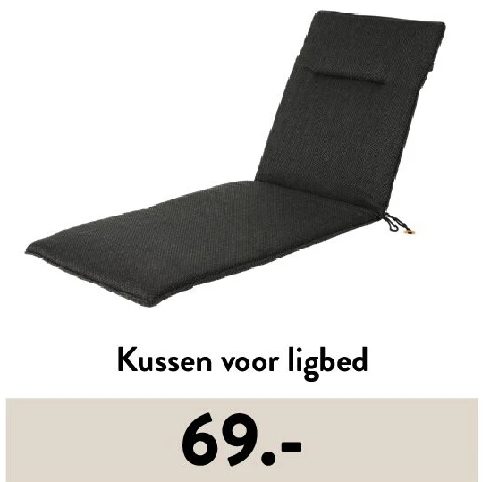 Kussen voor ligbed