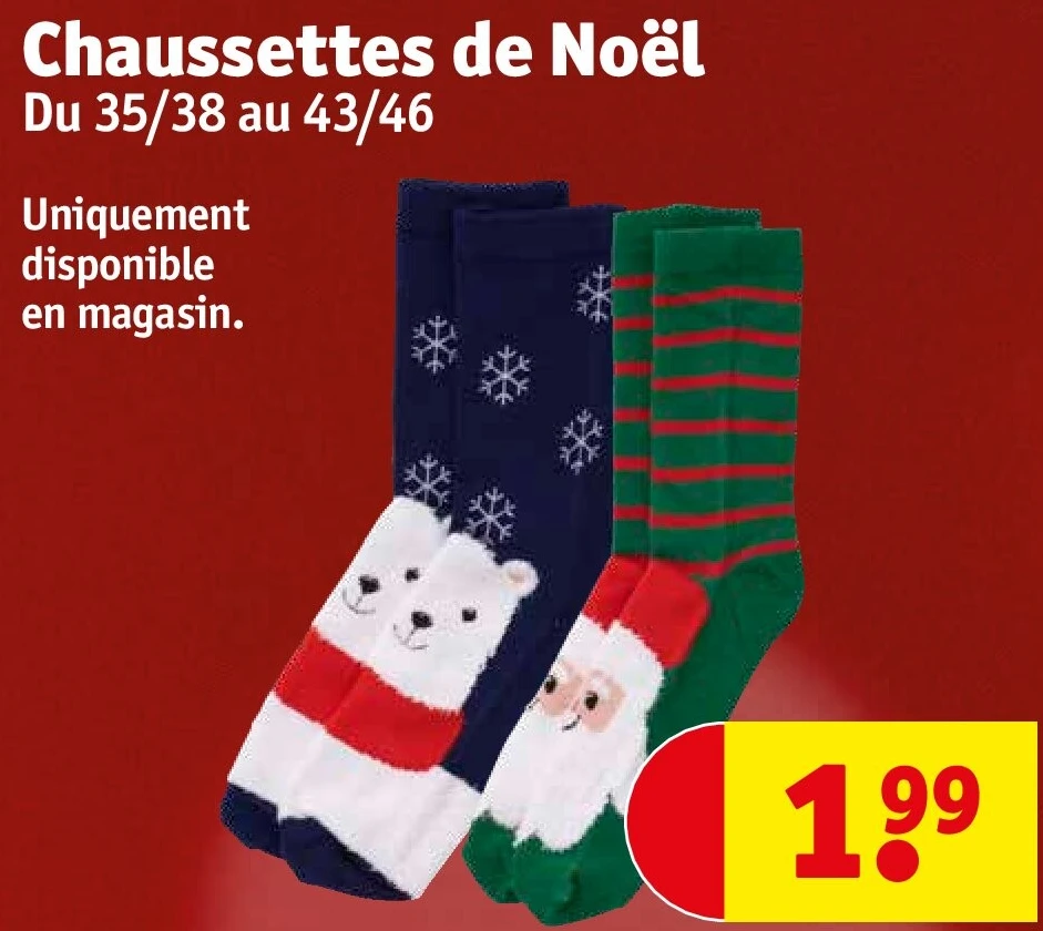 Chaussettes de Noël