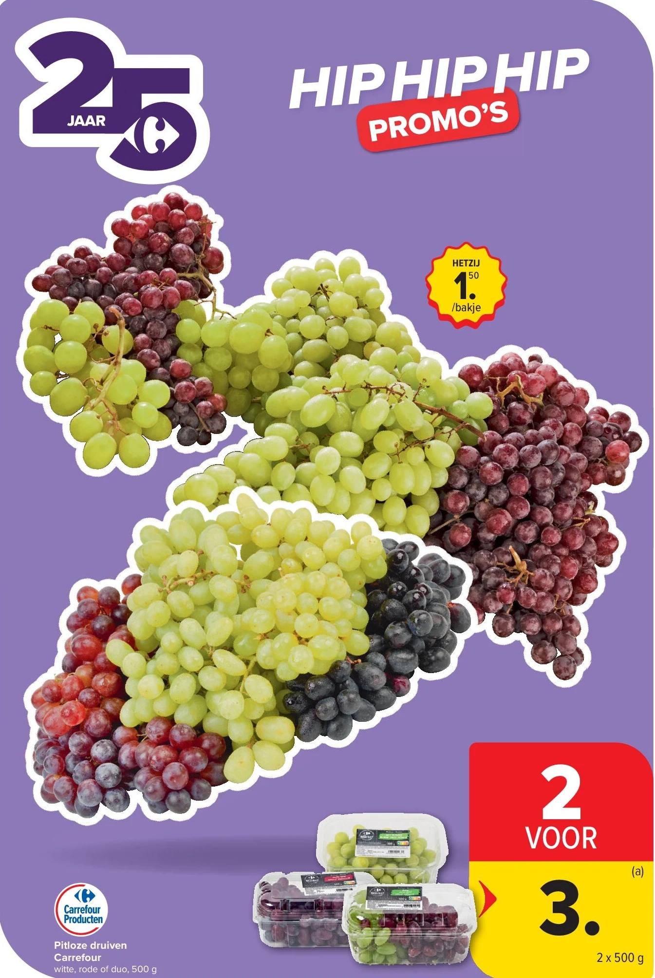 Pitloze druiven Carrefour