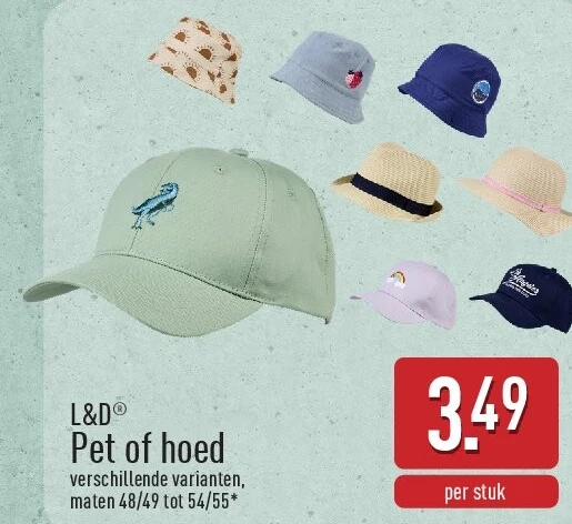 Pet of hoed