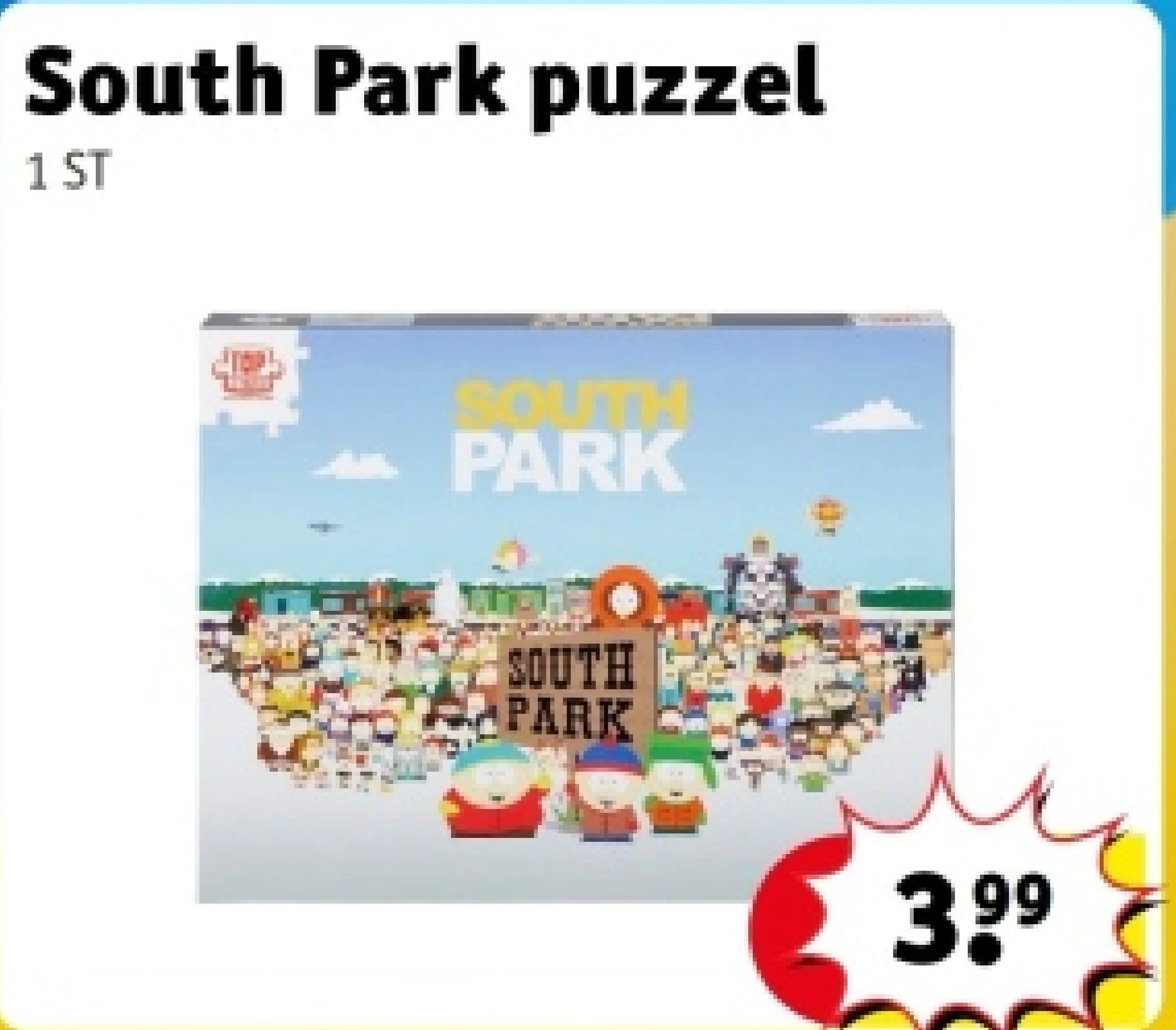 South Park puzzel