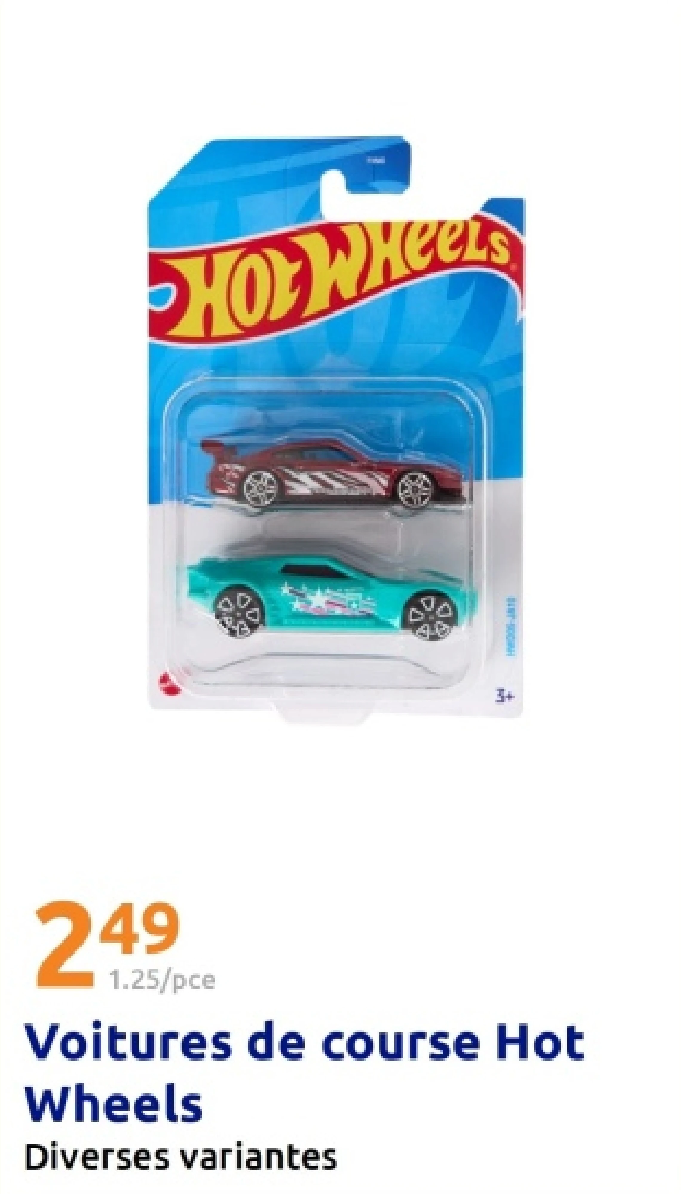 Voitures de course Hot Wheels
