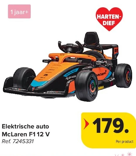 Elektrische auto McLaren F1 12 V