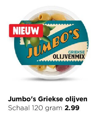 Jumbo's Griekse olijven