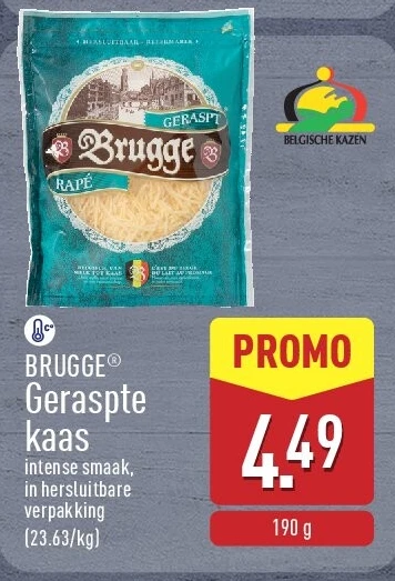 Geraspte kaas