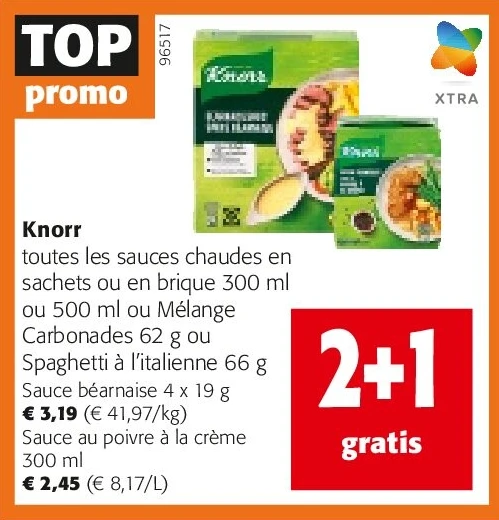 Knorr Sauce au poivre à la crème 300 ml