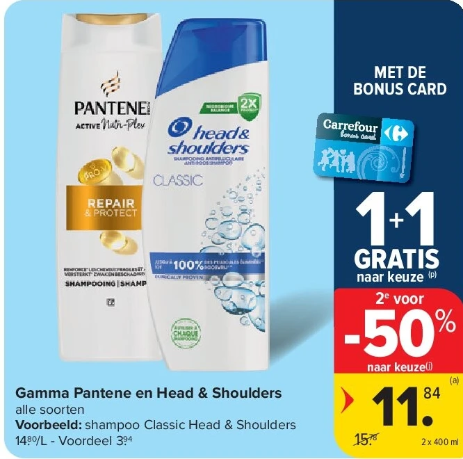 Gamma Pantene en Head & Shoulders
