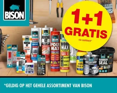 GELDIG OP HET GEHELE ASSORTIMENT VAN BISON