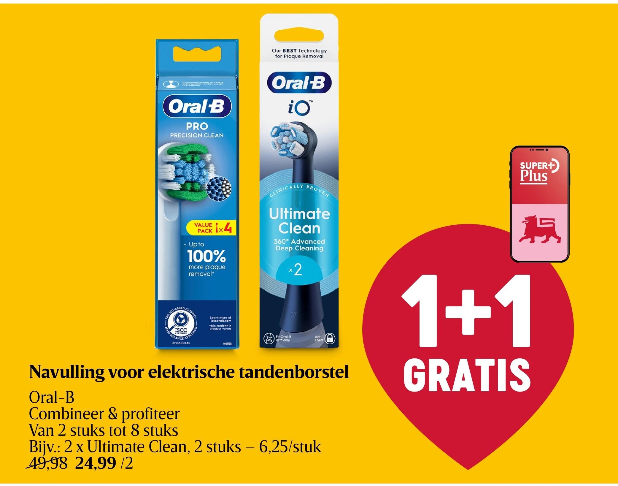 Navulling voor elektrische tandenborstel