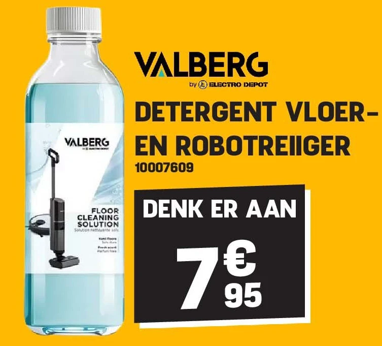 DETERGENT VLOEREN ROBOTREIIGER