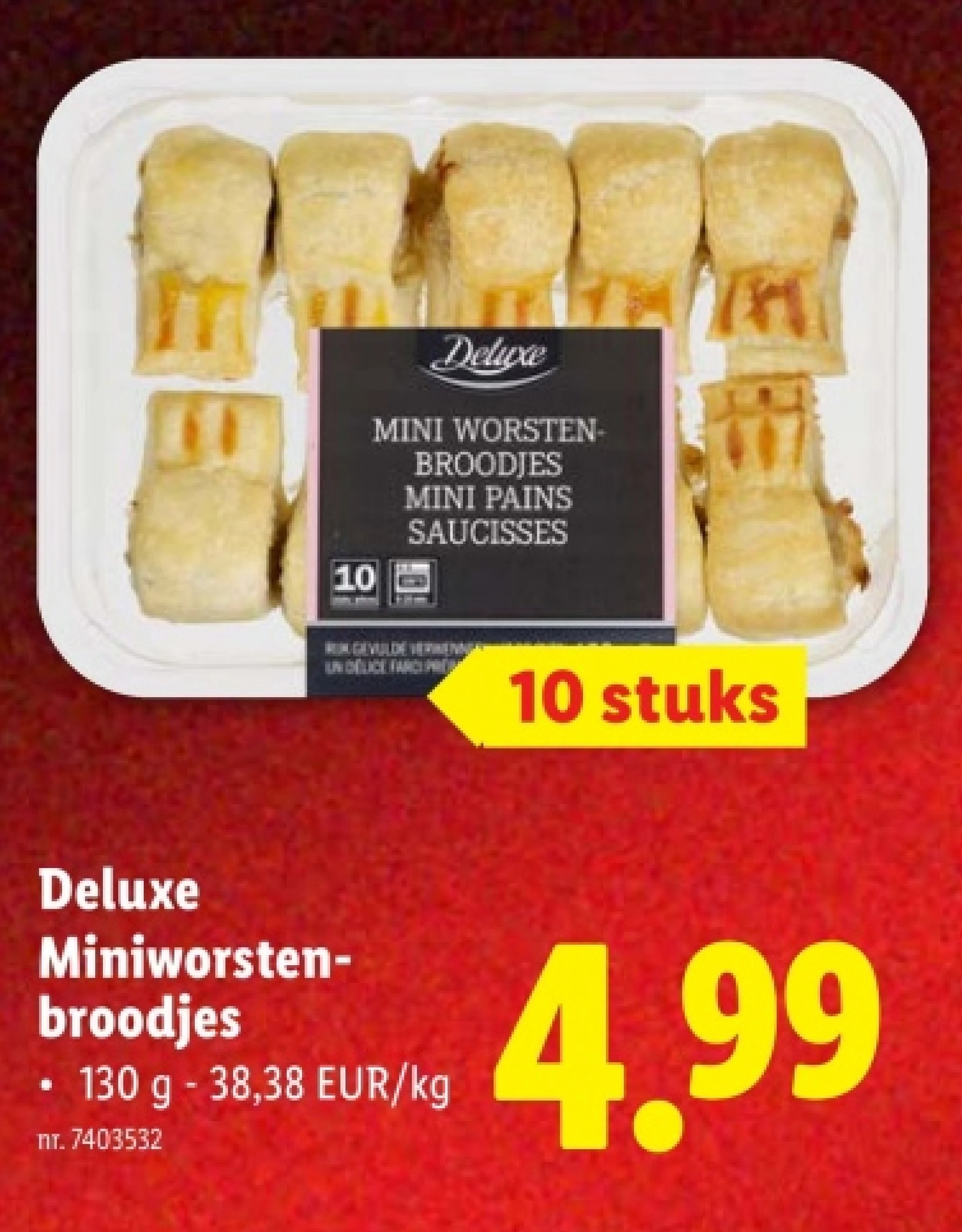 Miniworstenbroodjes