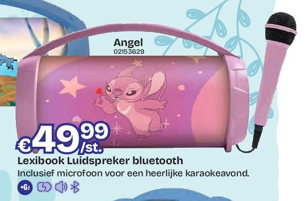 Lexibook Luidspreker bluetooth Angel