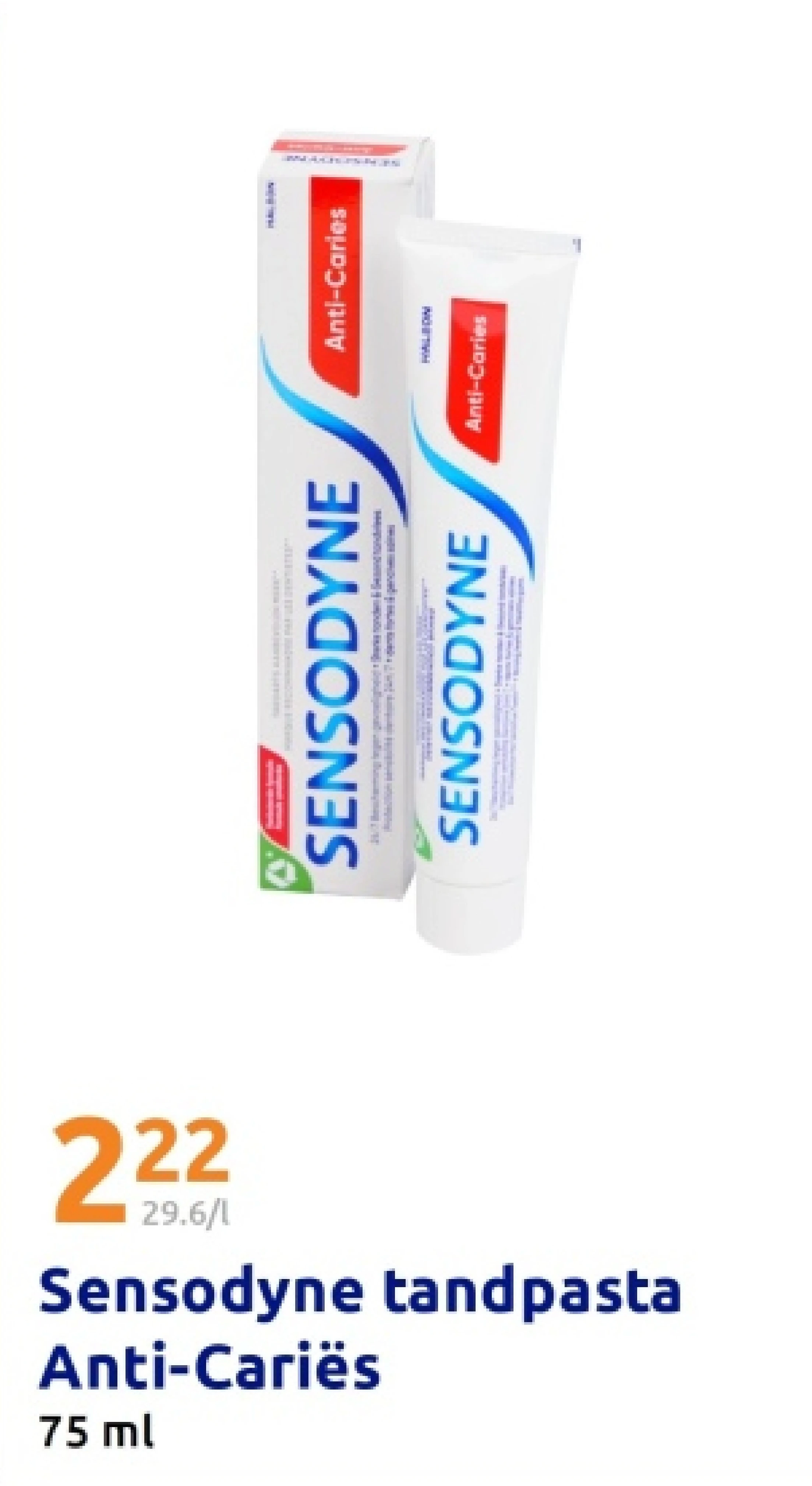 Sensodyne tandpasta Anti-Cariës