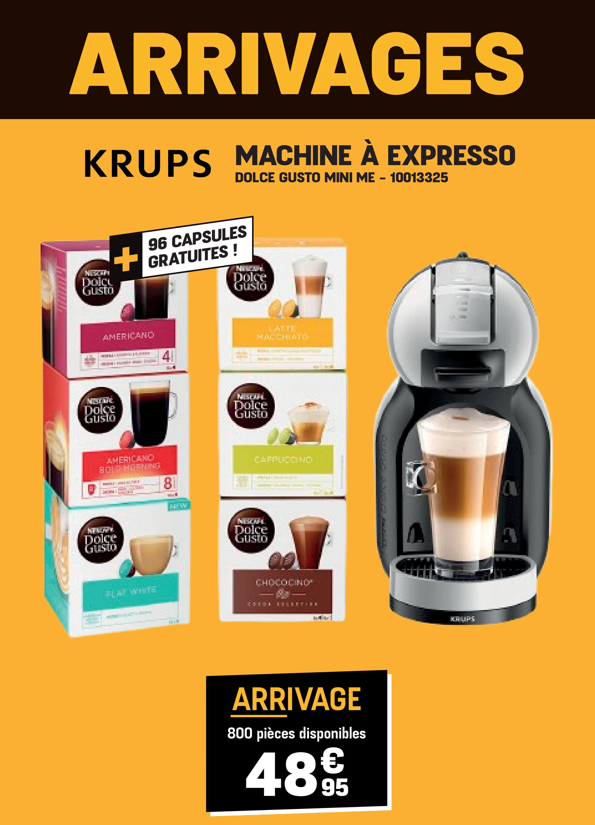 Krups MACHINE À EXPRESSO DOLCE GUSTO MINI ME