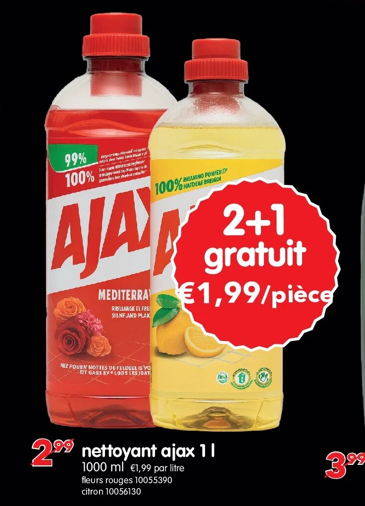 nettoyant ajax 1 l
