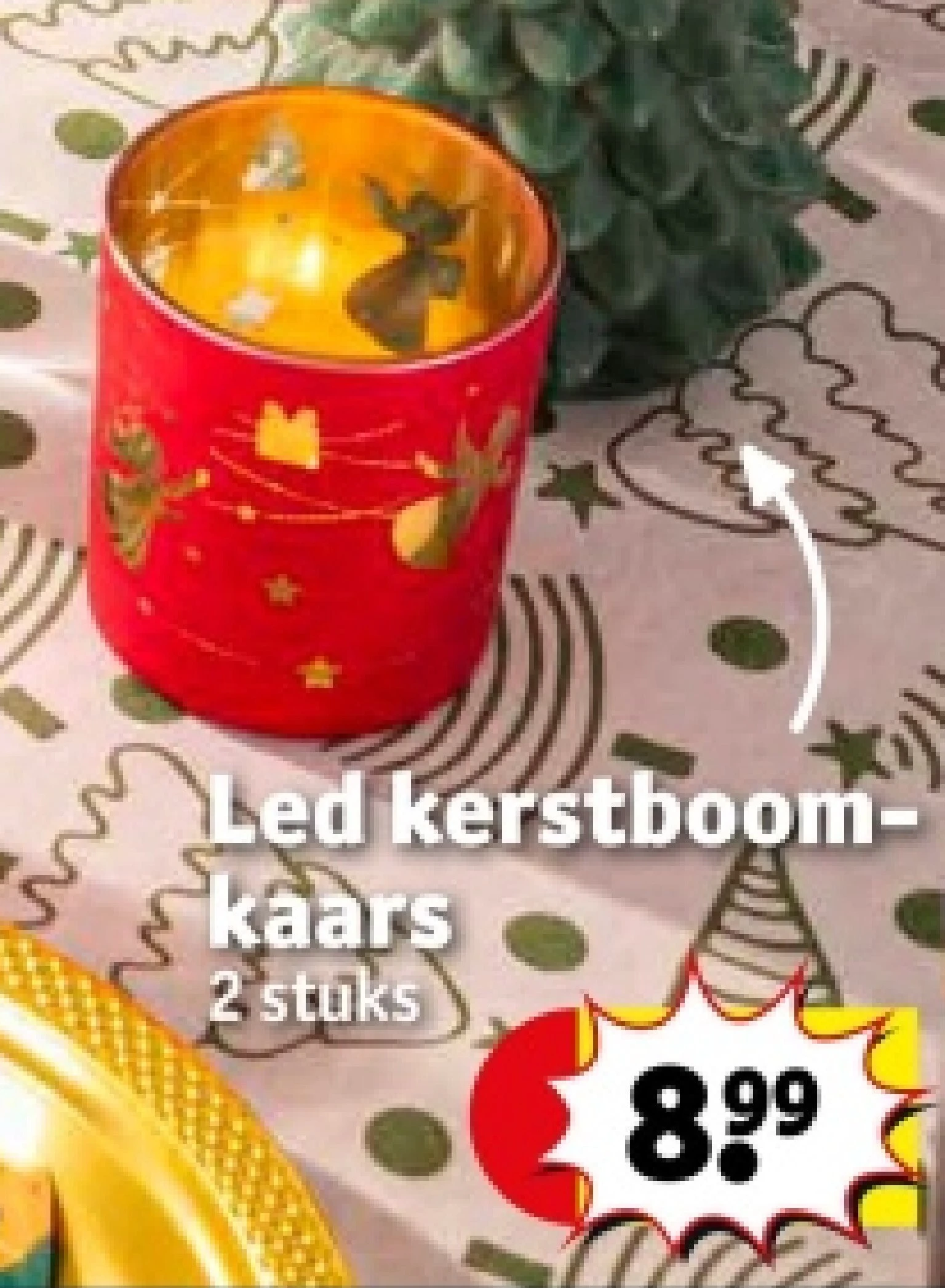 Led kerstboomkaars