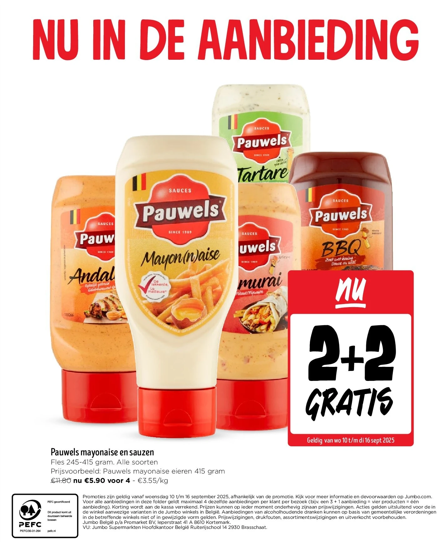 Pauwels mayonaise en sauzen