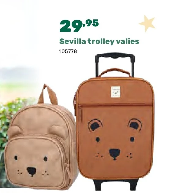 Sevilla trolley valies