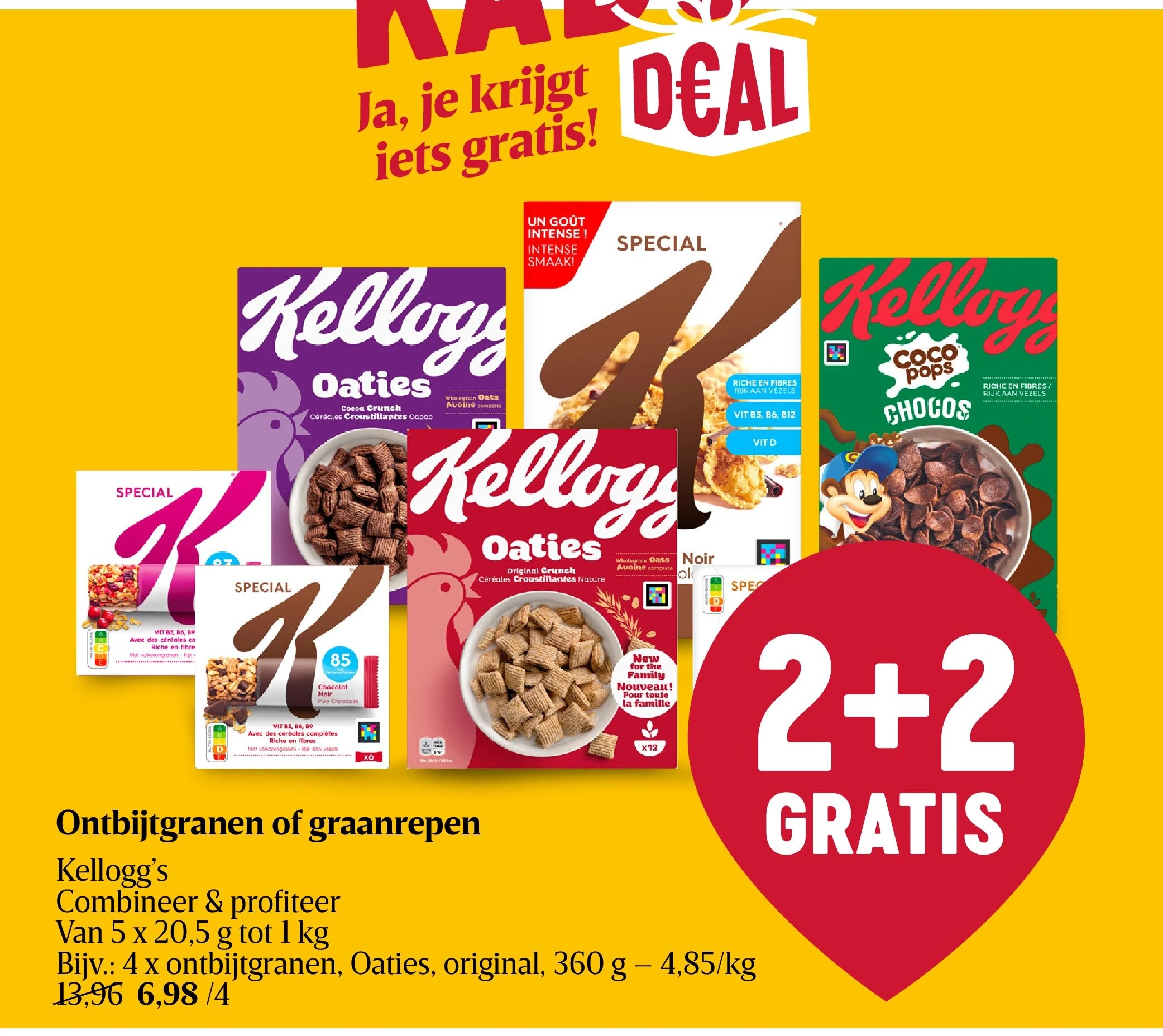 Ontbijtgranen of graanrepen