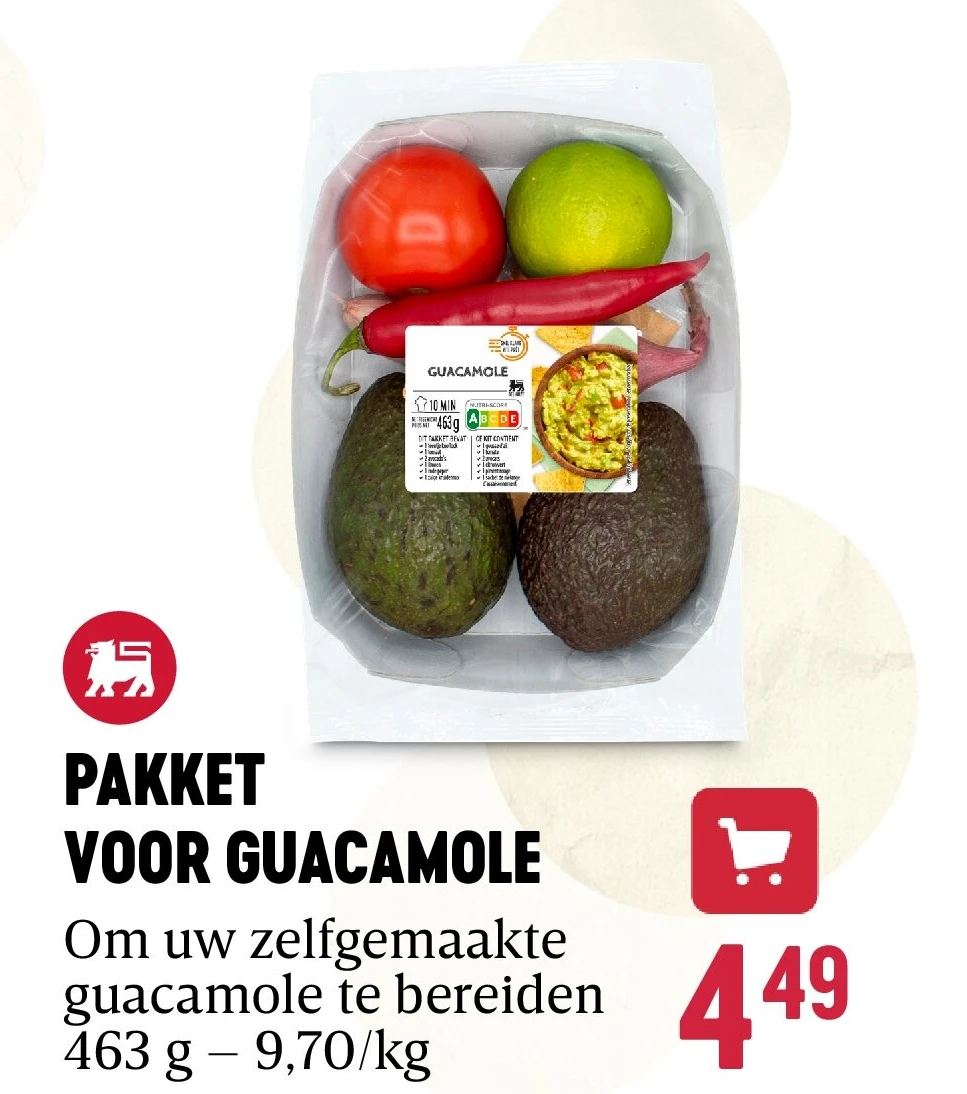 PAKKET VOOR GUACAMOLE