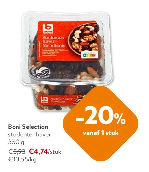 Boni Selection studentenhaver 350 g