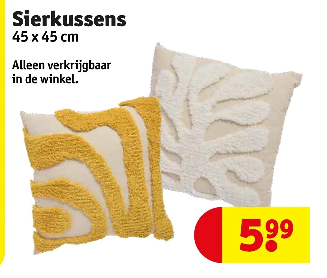 Sierkussens