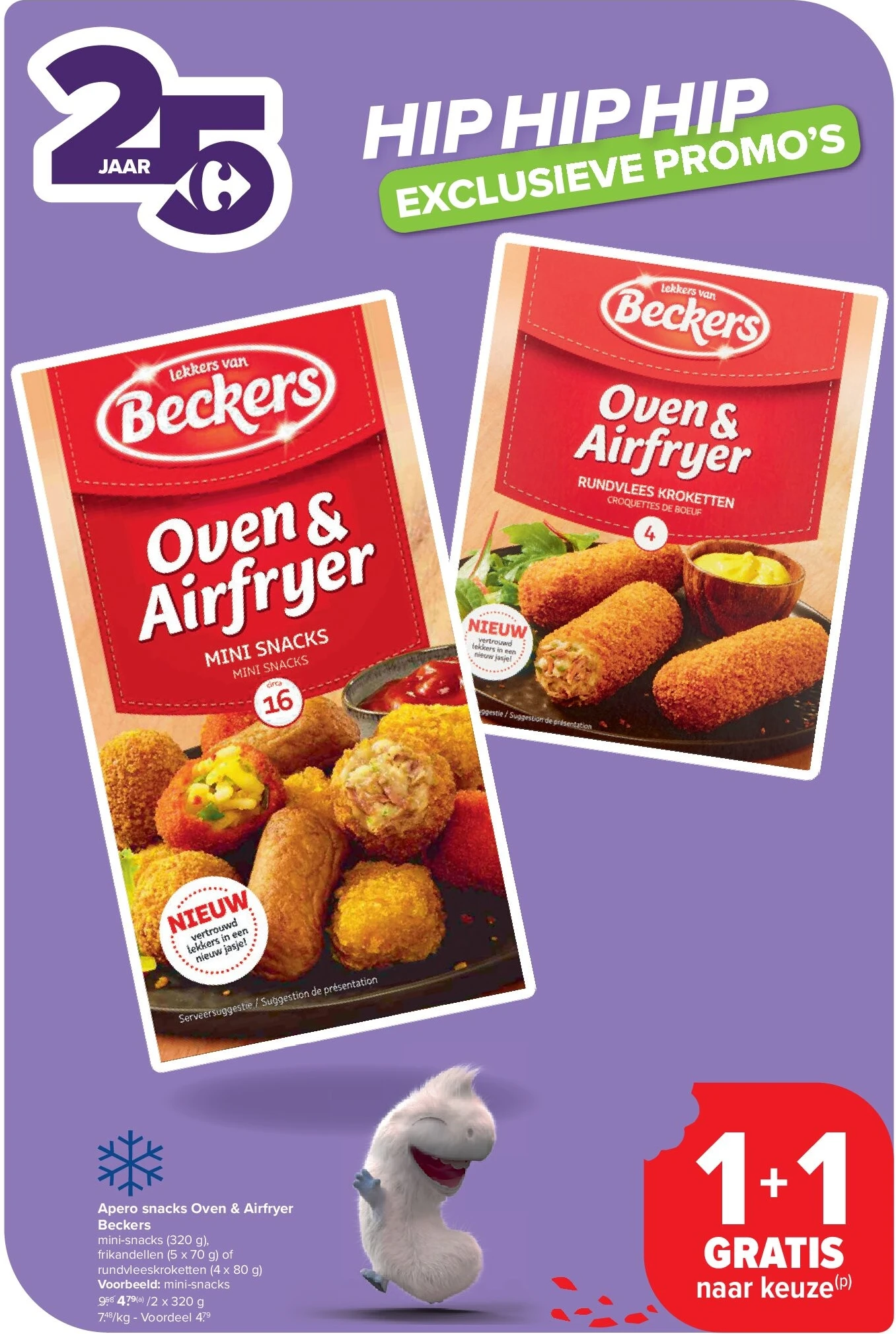 Apero snacks Oven & Airfryer Beckers