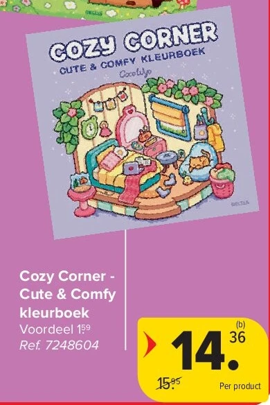 Cozy Corner - Cute & Comfy kleurboek