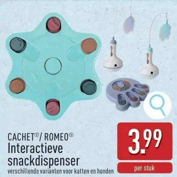 Interactieve snackdispenser