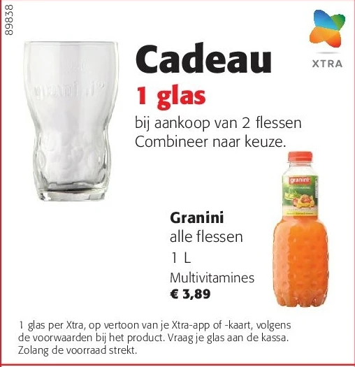 Granini alle flessen 1 L