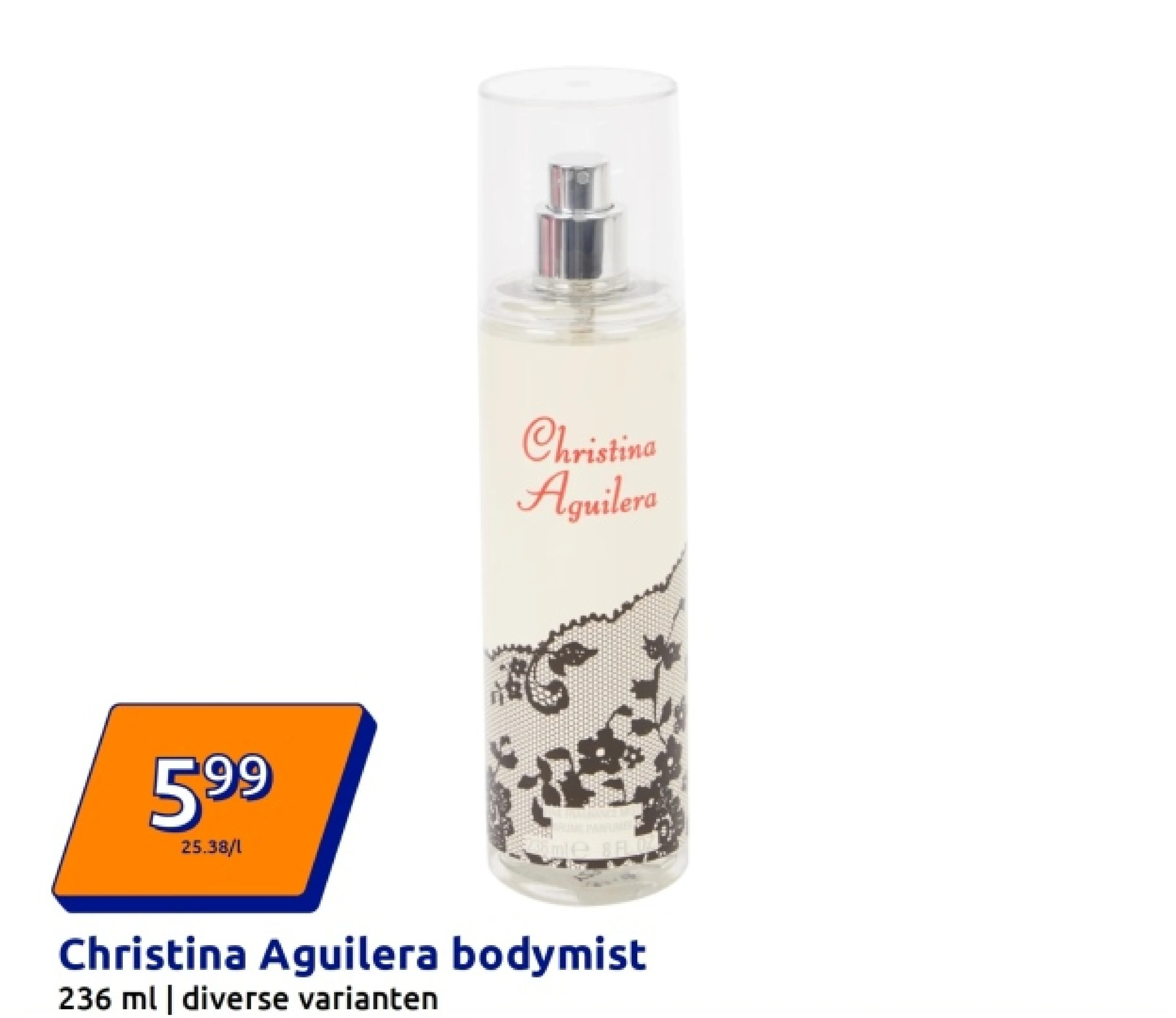 Christina Aguilera bodymist