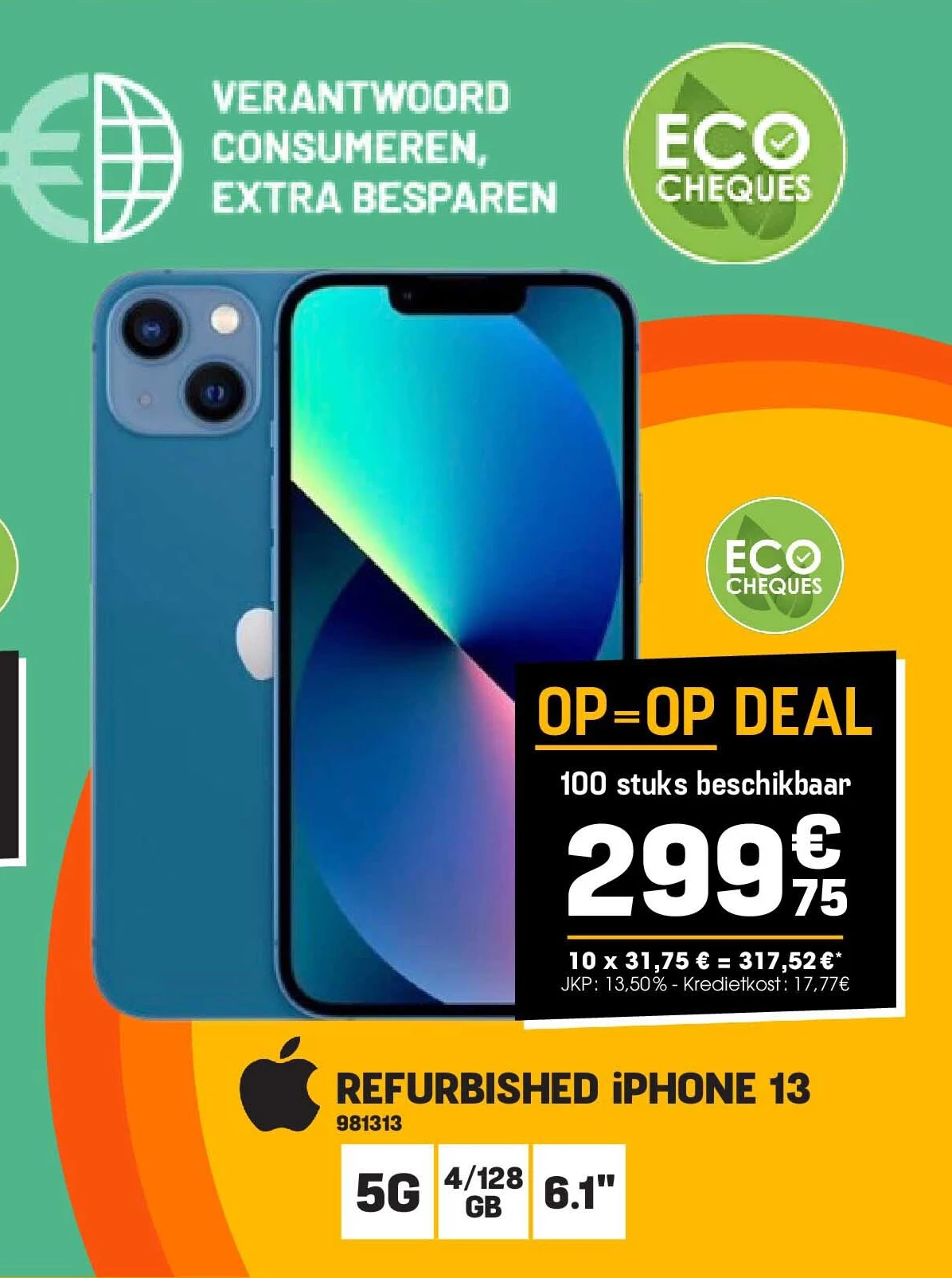 Apple REFURBISHED iPHONE 13