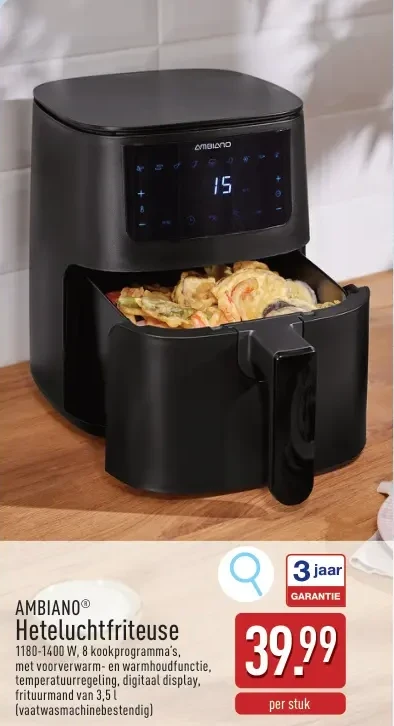 Heteluchtfriteuse
