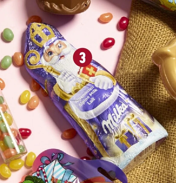 Figuurtje van melkchocolade