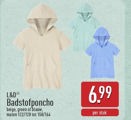 Badstofponcho