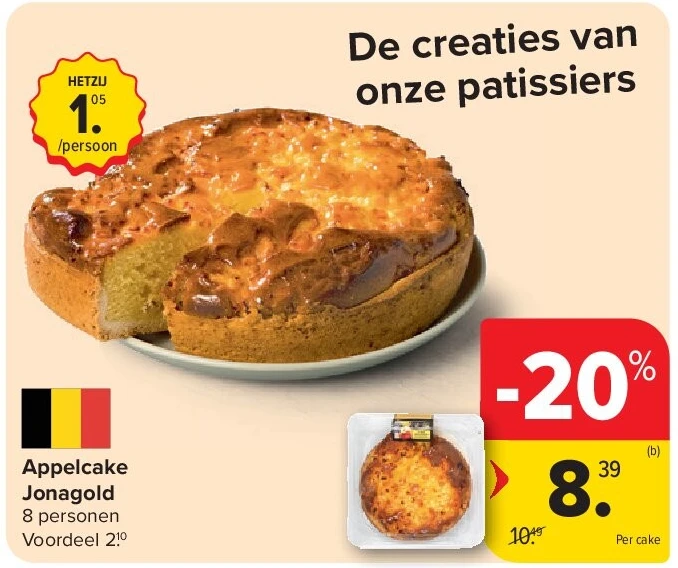 Appelcake Jonagold
