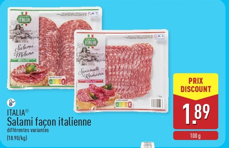 Salami façon italienne