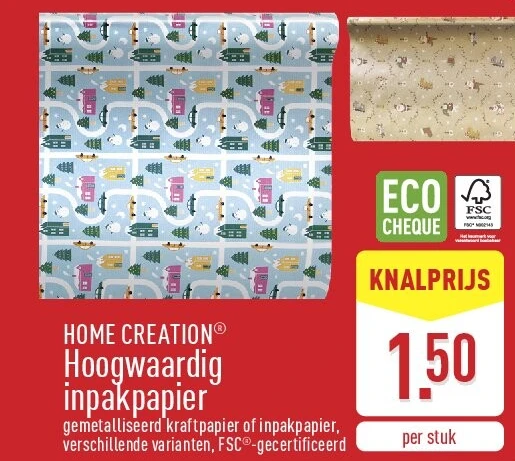 Hoogwaardig inpakpapier