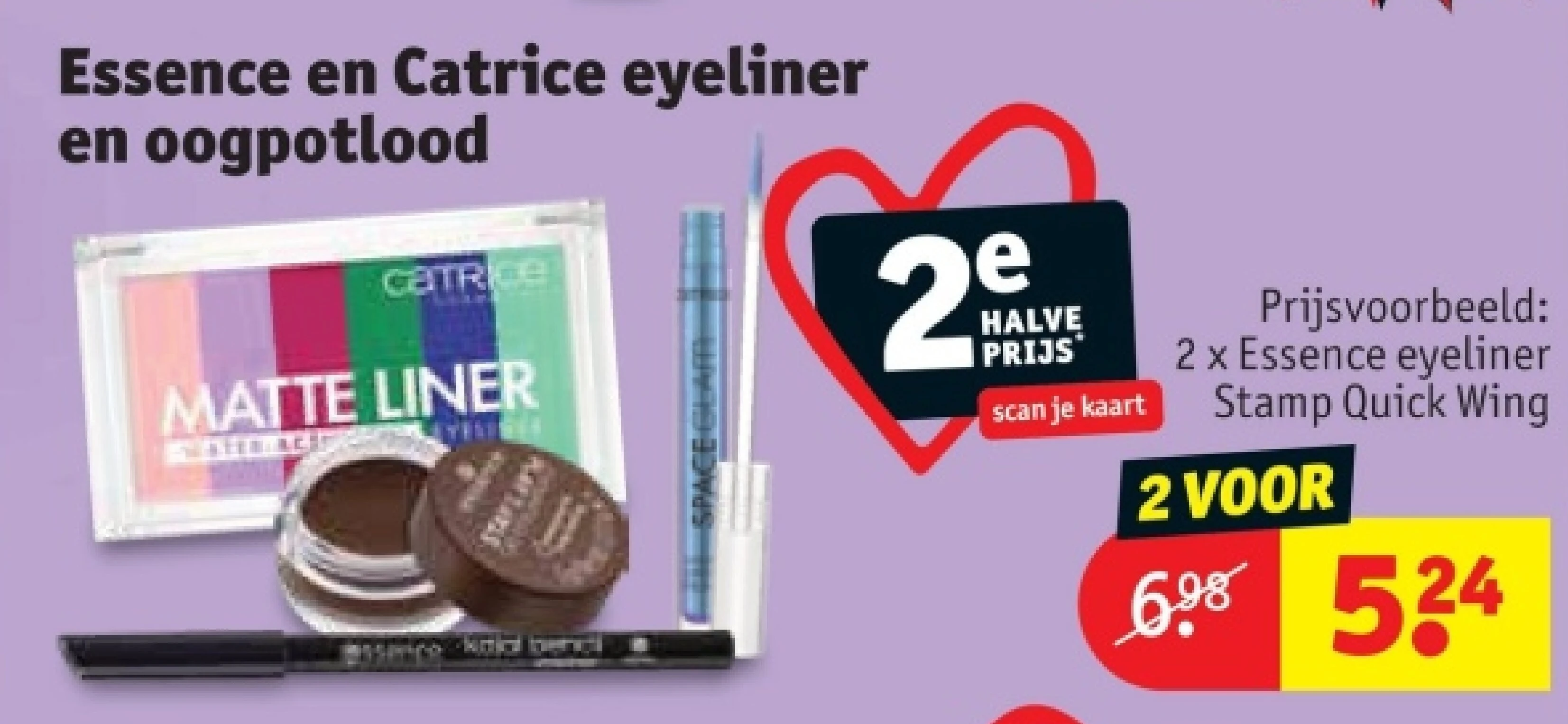 Essence en Catrice eyeliner en oogpotlood
