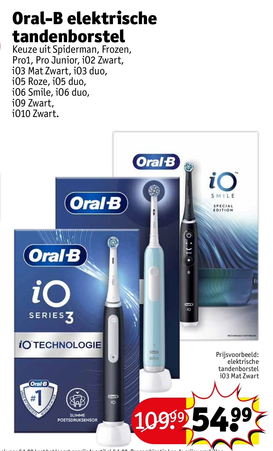 Oral-B elektrische tandenborstel