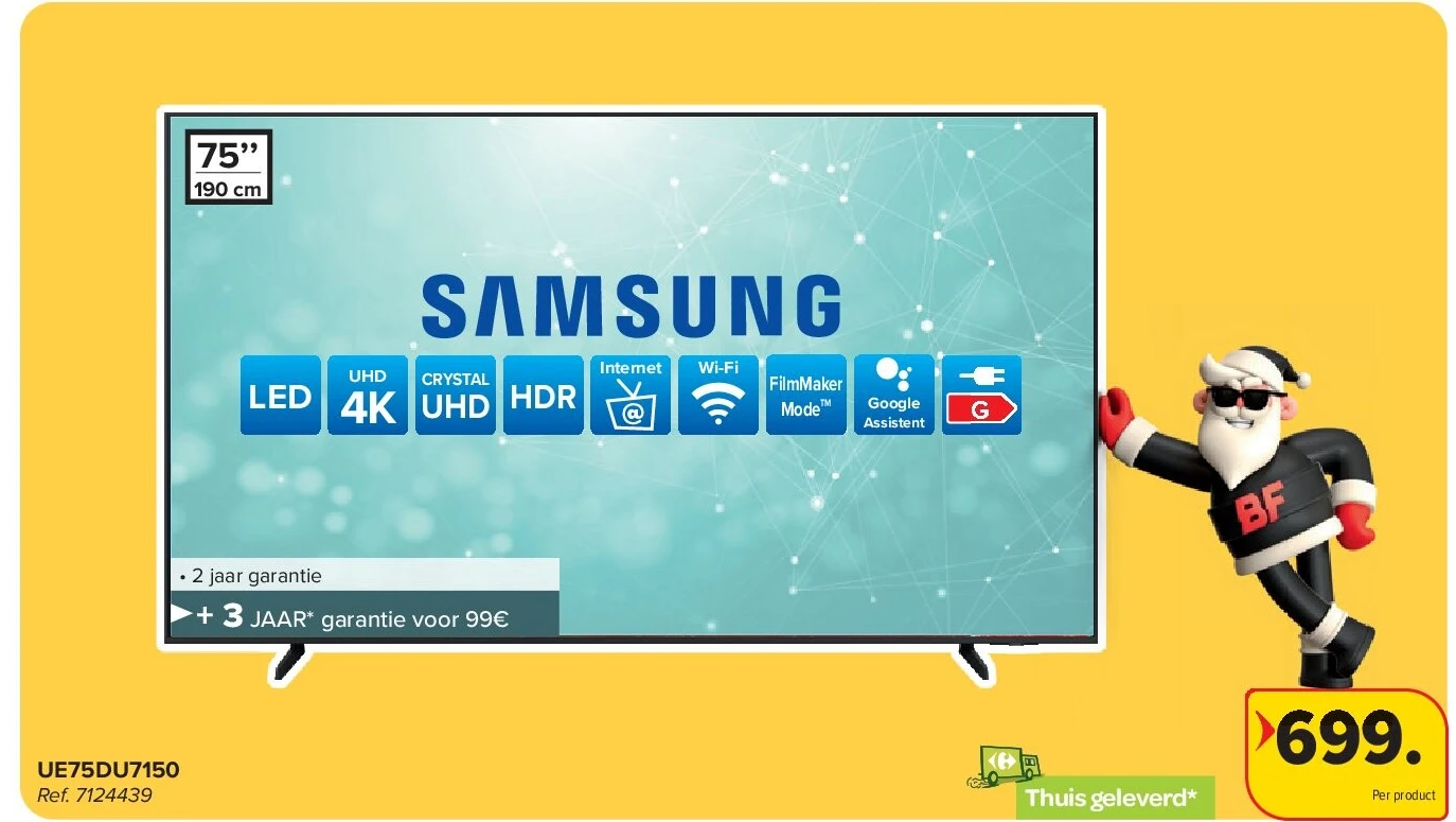 SAMSUNG UE75DU7150 LED TV