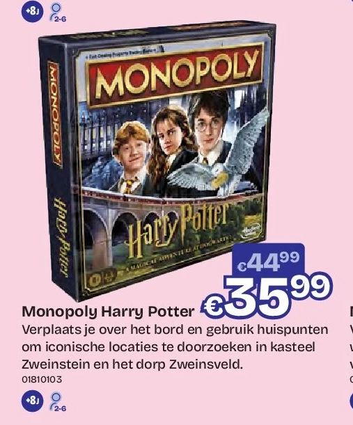 Monopoly Harry Potter