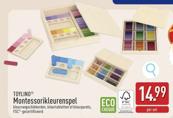 Montessorikleurenspel